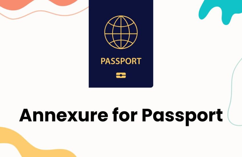 Annexure G for Passport PDF | No Objection Certificate Download